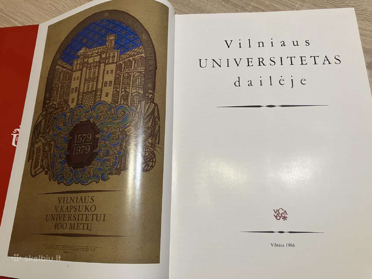 Knyga-albumas Vilniaus universitetas dailėje - nuotraukos Nr. 2