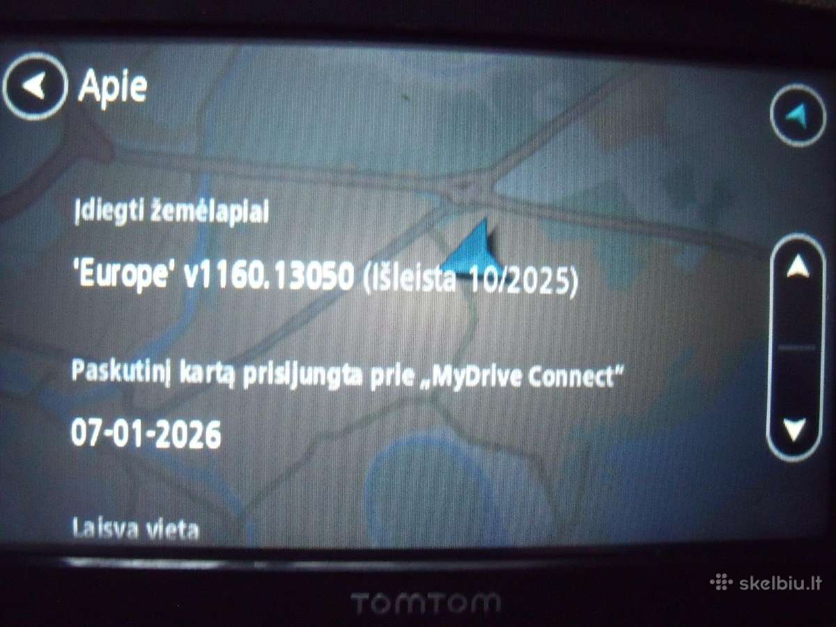 5' coliu Tomtom Via 52 - nuotraukos Nr. 2
