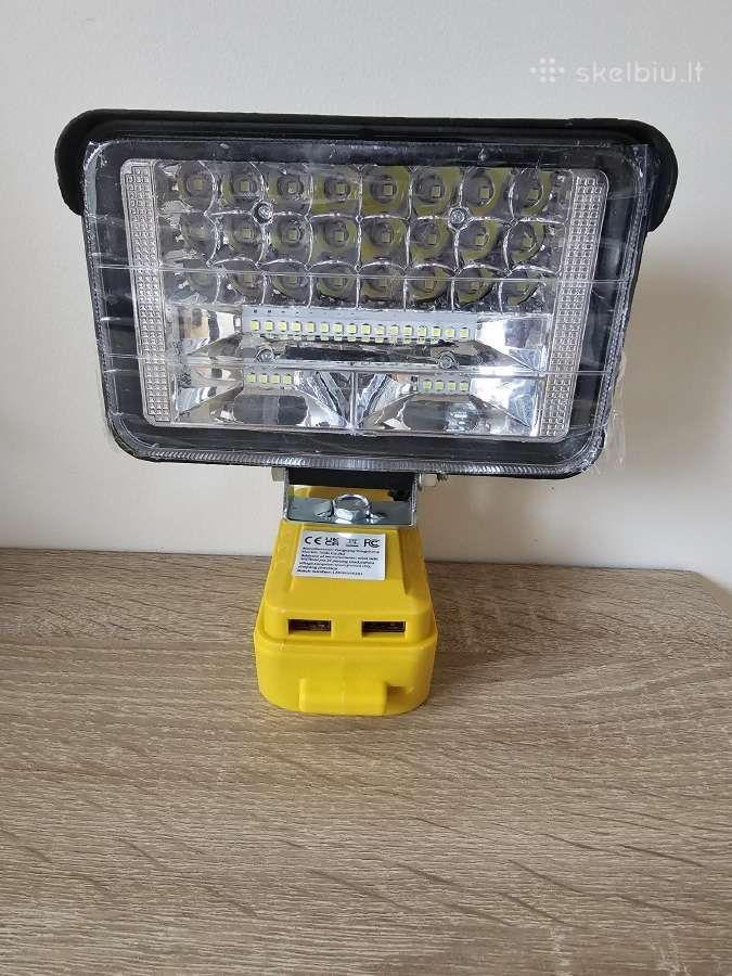 Belaidis LED darbo šviestuvas