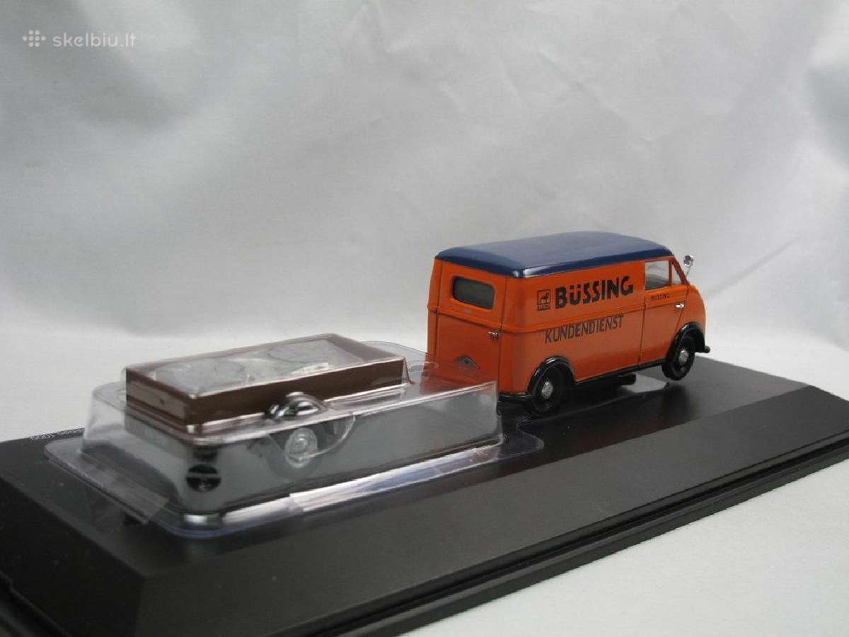 Dkw Schnellaster mit Anhanger "Bussing" - nuotraukos Nr. 2