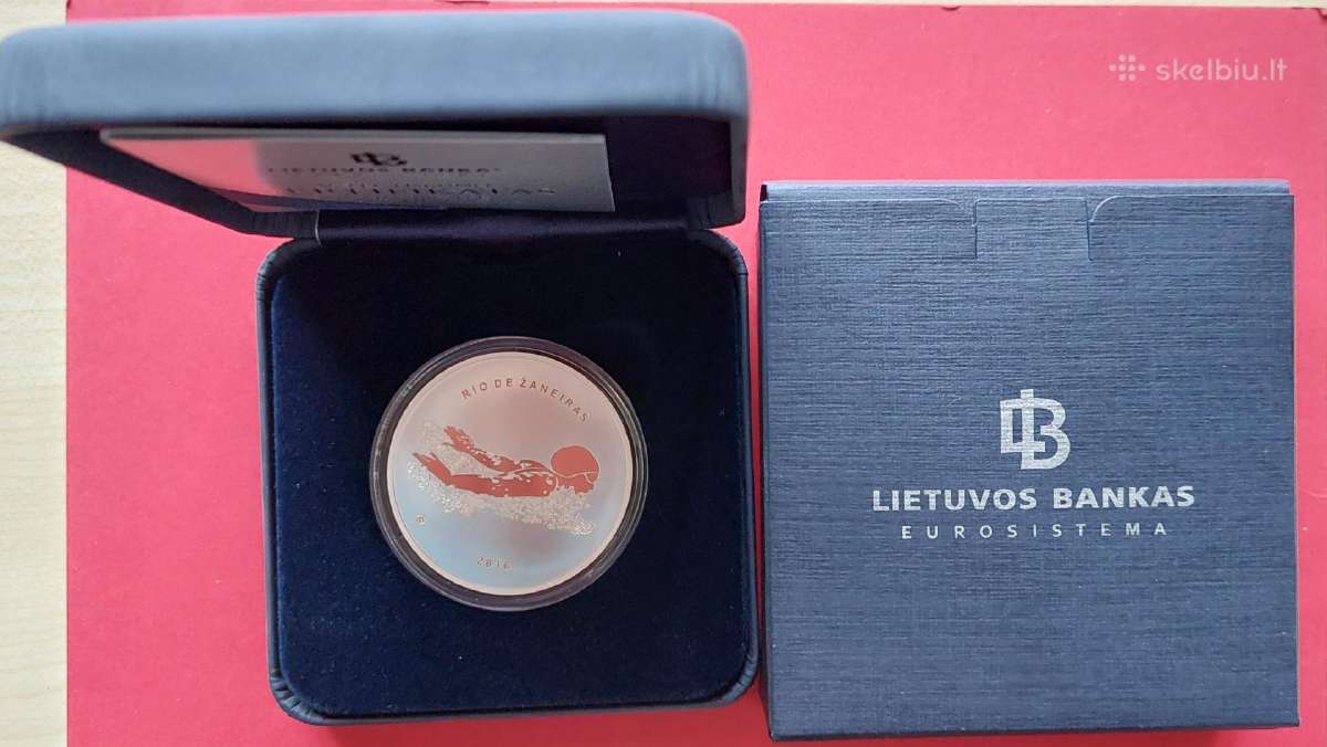 Parduodu Lb monetas (sidabras,auksas) - nuotraukos Nr. 7