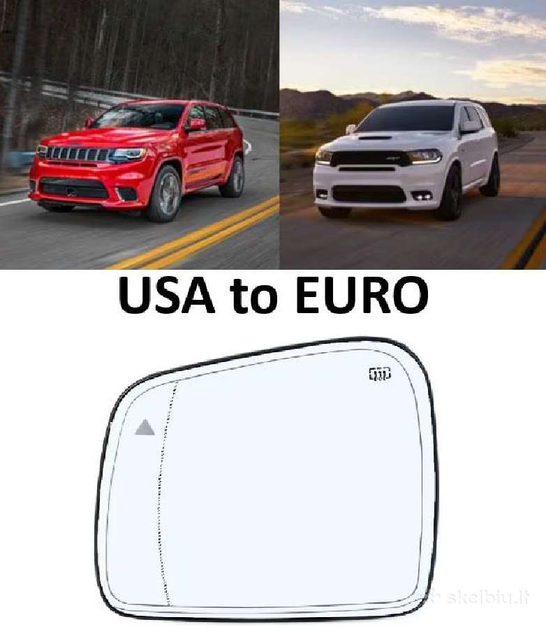 Dodge Durango, Jeep Grand Cherokee veidrodelis Eur - nuotraukos Nr. 4