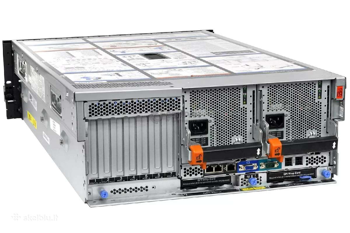 Ibm x3850 X5 Tarnybinė stotis - nuotraukos Nr. 3