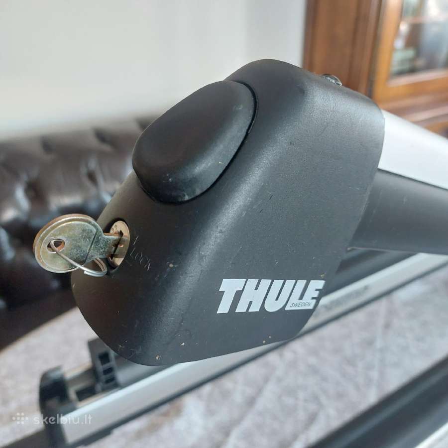 Thule stogo skersiniai su slidžių laikikliais - nuotraukos Nr. 6