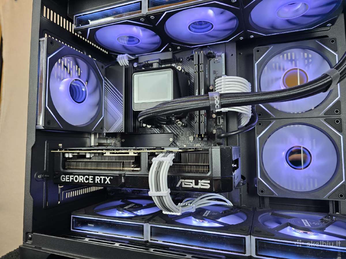 Naujas kompiuteris Ryzen 7 7800x3d rtx5070 5tb - nuotraukos Nr. 6