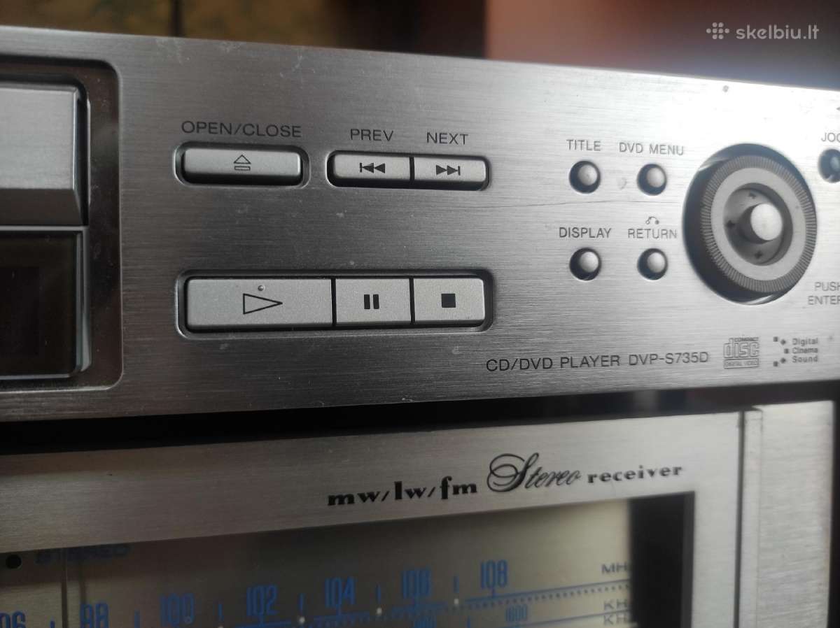 Sony dvp-735d - nuotraukos Nr. 3