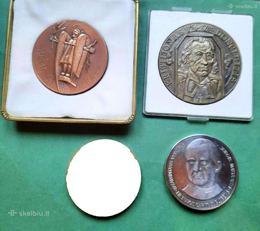 Stalo Medaliai Lietuviški Darius ir Girėnas - nuotraukos Nr. 10