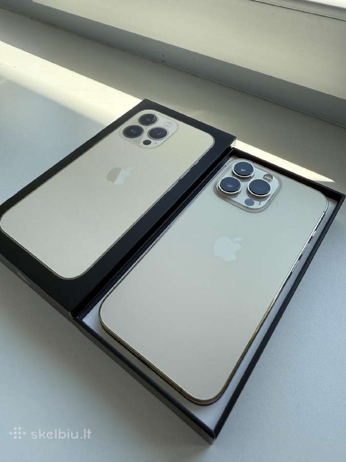 Labai prižiūrėtas iPhone 13 Pro 256gb su dežute