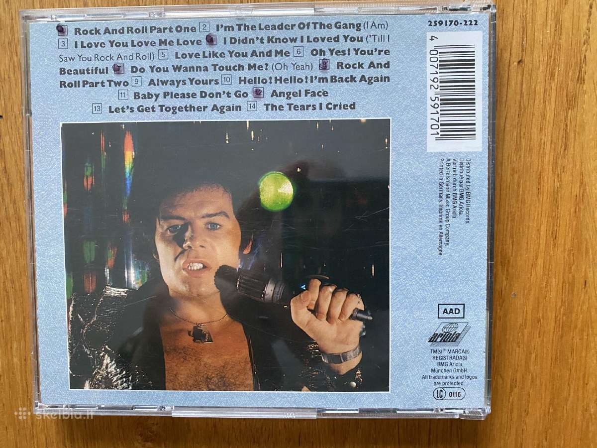 Originalus Gary Glitter – Starke Zeiten serijos CD - nuotraukos Nr. 2