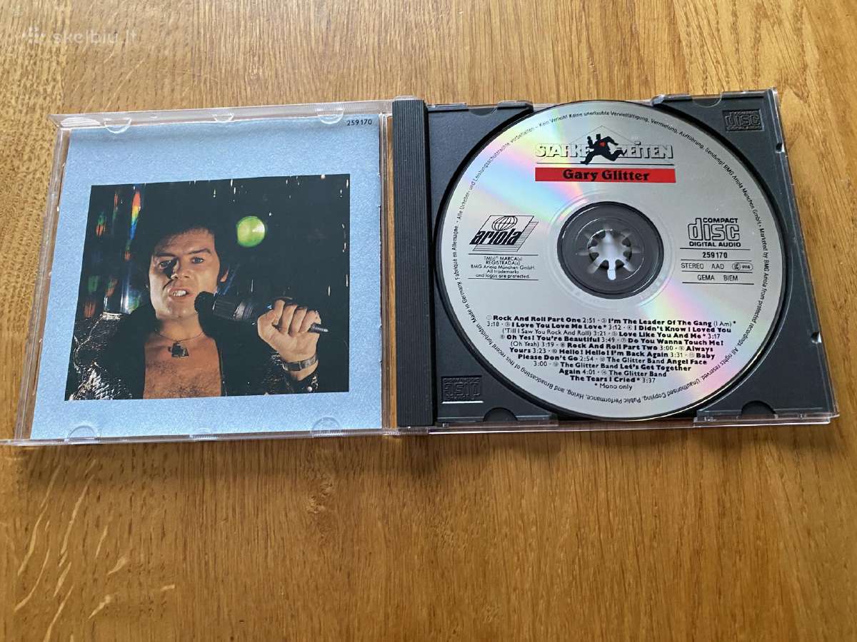 Originalus Gary Glitter – Starke Zeiten serijos CD - nuotraukos Nr. 3