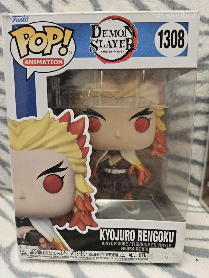 Demon Slayer Kyojuro Rengokužaislas-figurele