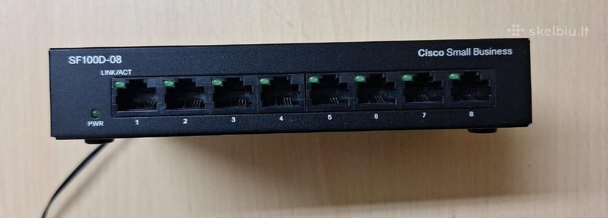 Cisco tinko šakotuvas 8 portų - nuotraukos Nr. 2