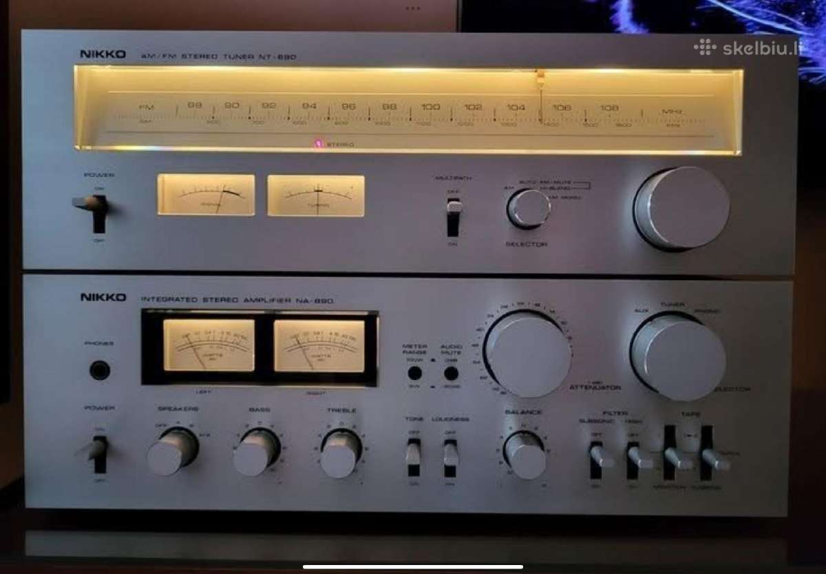 Marantz, yamaha,teac,nikko.sony.technics, Kenwood. - nuotraukos Nr. 10