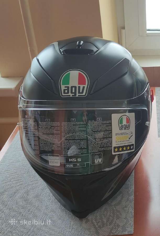 Agv K-5 S šalmas su sumontuota Fodsports M1-s Pro - nuotraukos Nr. 2