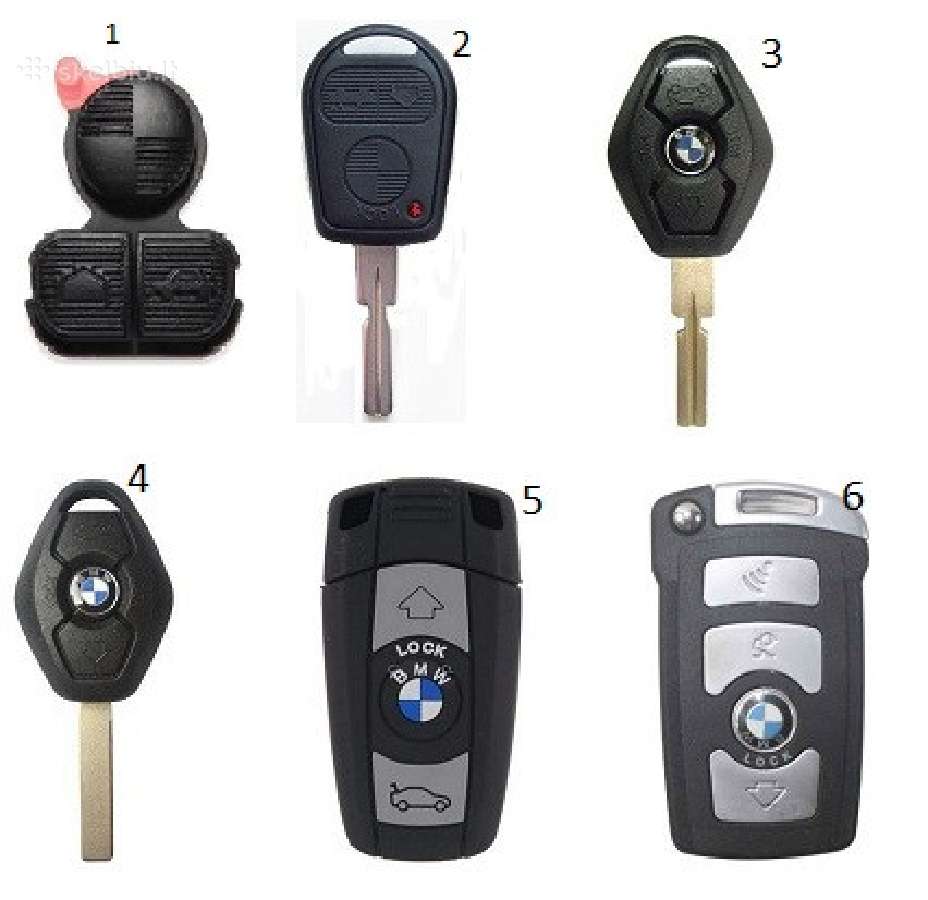 Bmw raktas E46 E90 E60 E61 E91 F10 F11 0-616-96777 - nuotraukos Nr. 2