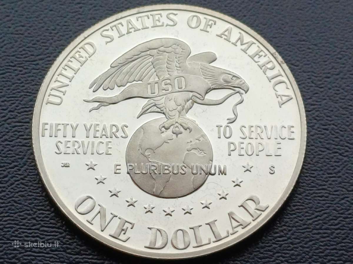 Doleris 1991m. JAV sidabras 900