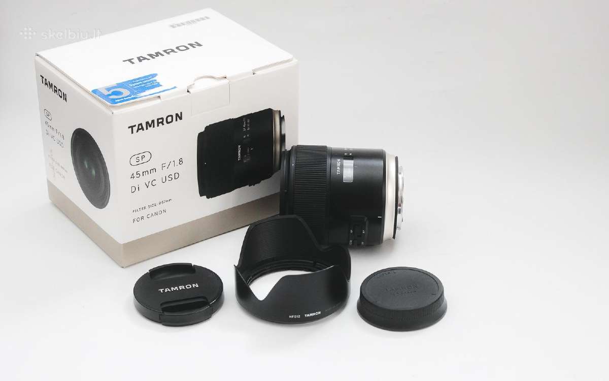 Tamron Sp 45mm F/1.8 Di Vc Usd (Model F013) Canon