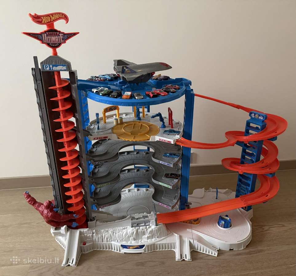 Didžiulis Hot wheels Super Ultimat garažas-trasa - nuotraukos Nr. 2