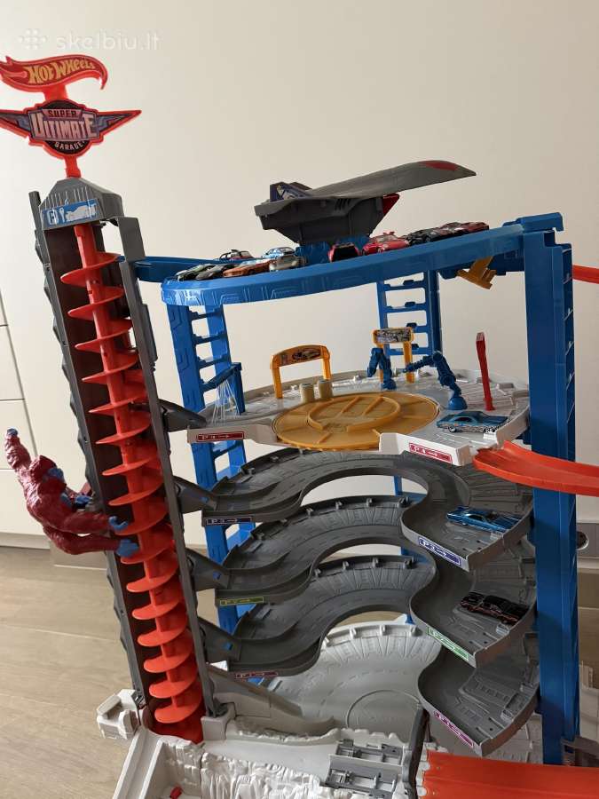 Didžiulis Hot wheels Super Ultimat garažas-trasa - nuotraukos Nr. 4