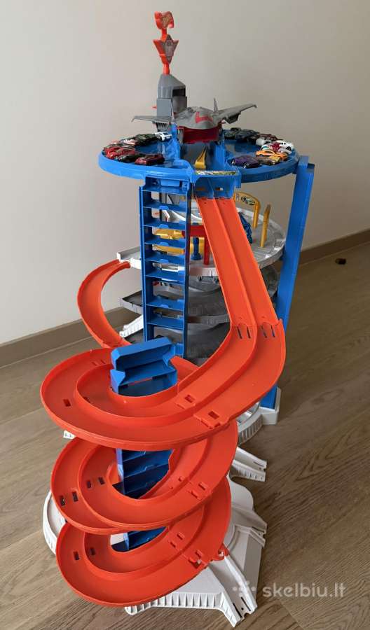 Didžiulis Hot wheels Super Ultimat garažas-trasa - nuotraukos Nr. 6