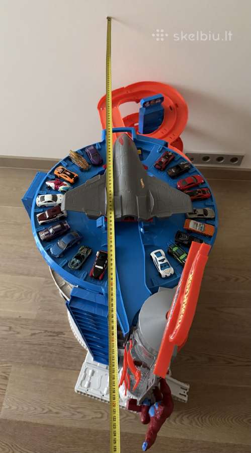 Didžiulis Hot wheels Super Ultimat garažas-trasa - nuotraukos Nr. 9