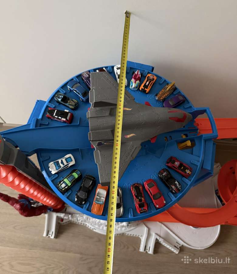 Didžiulis Hot wheels Super Ultimat garažas-trasa - nuotraukos Nr. 10