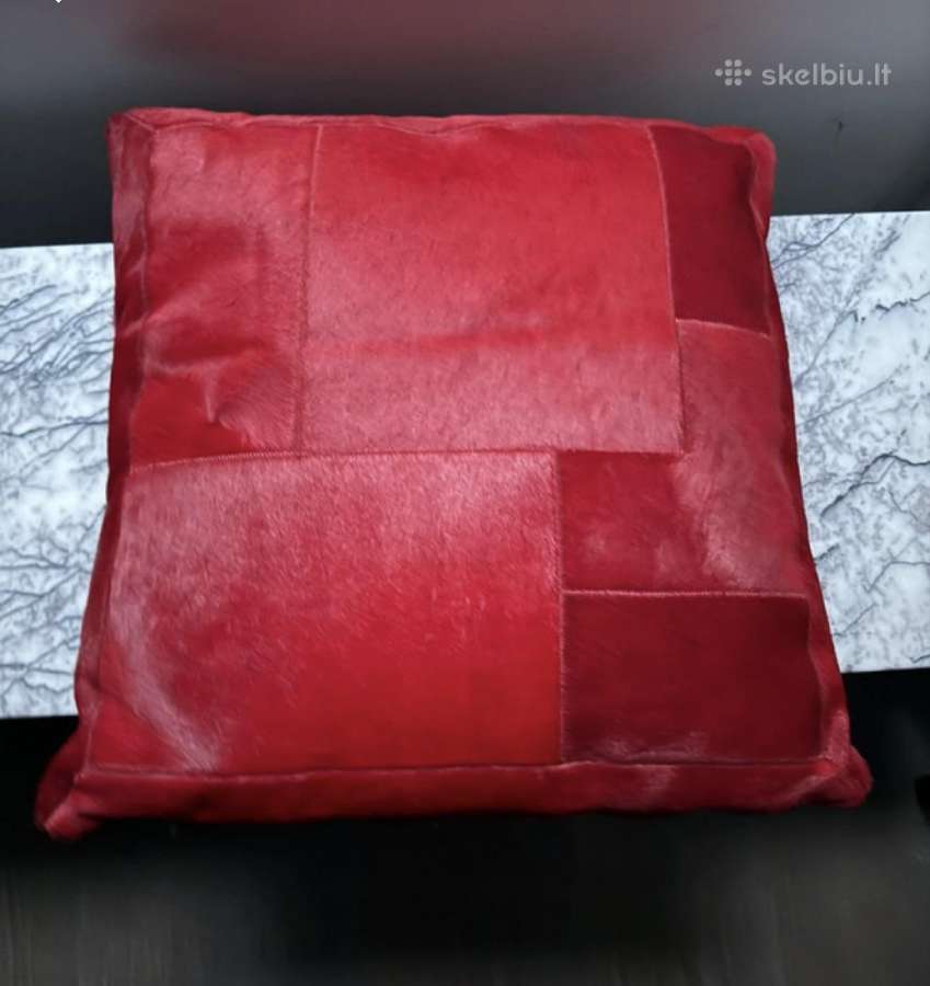 Nijolė kailiai- skirtingų spalvų pagalvės 45x45cm - nuotraukos Nr. 2