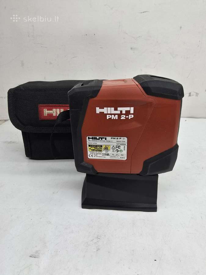 Hilti irankiai perforatoriai lazeriai ir kita - nuotraukos Nr. 14
