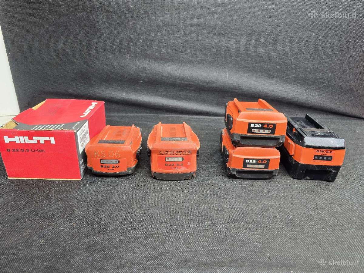 Hilti irankiai perforatoriai lazeriai ir kita - nuotraukos Nr. 17