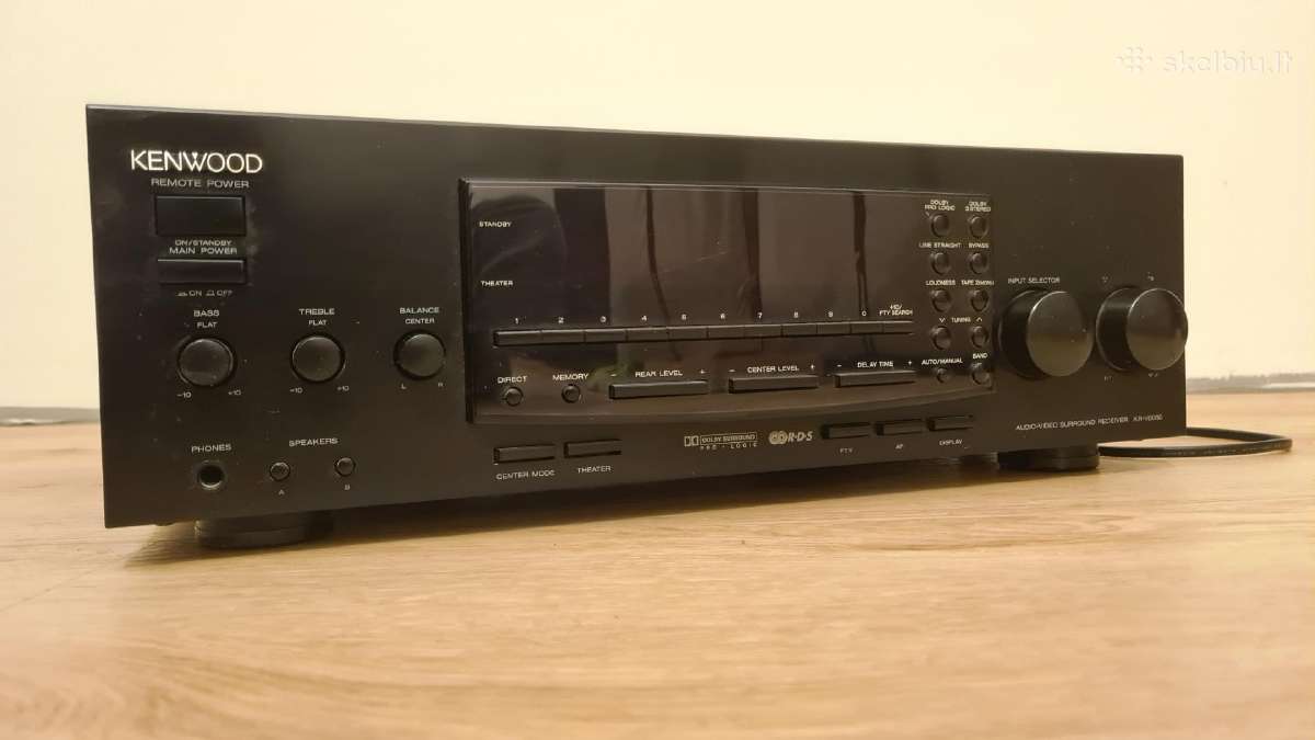 Kenwood kr-v6080 stiprintuvas
