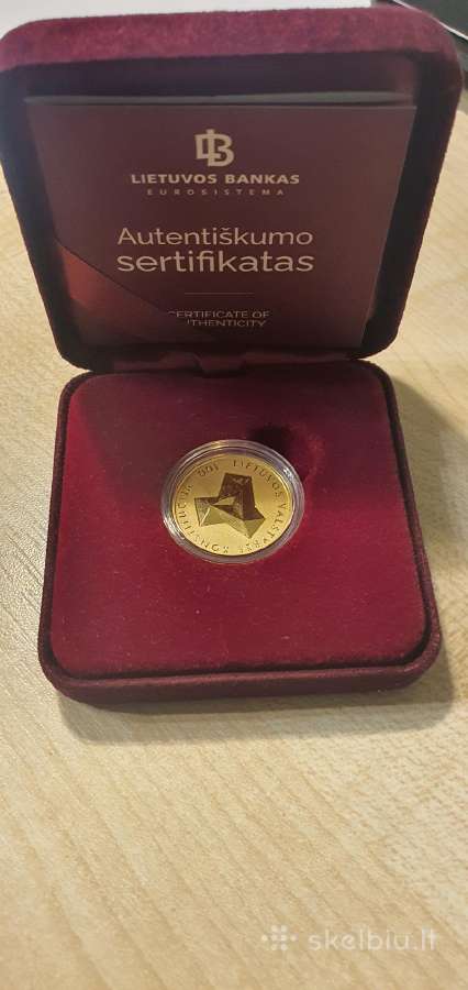 Auksinė lietuviška moneta