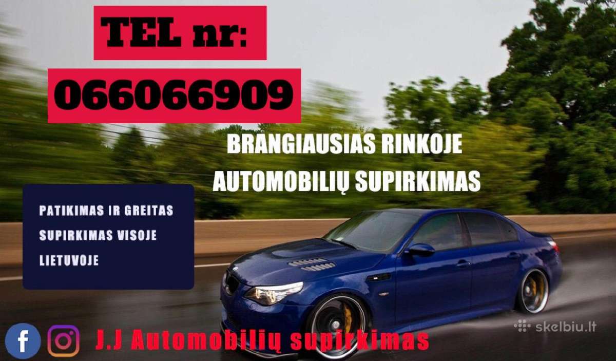 Automobiliu supirkimas