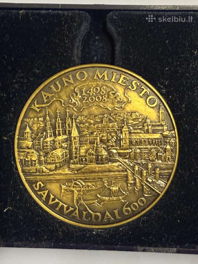 Stalo medalis Kauno miesto savivaldai 600