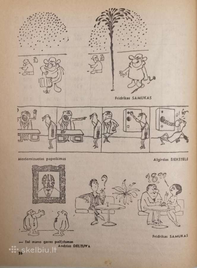 "Šluotos" kalendorius 1971 - nuotraukos Nr. 3