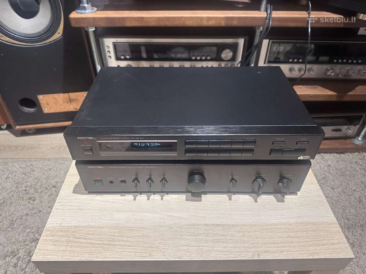 Stiprintuvas Rotel Ra-930ax ir tiuneris Ra-940ax - nuotraukos Nr. 2