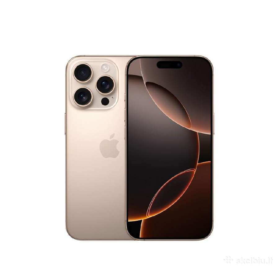 Naudotas Apple iPhone 16 Pro/128gb, Black - nuotraukos Nr. 3