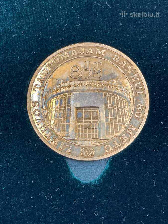 Lietuvos taupomasis bankas 80 metu jubiliejinis me