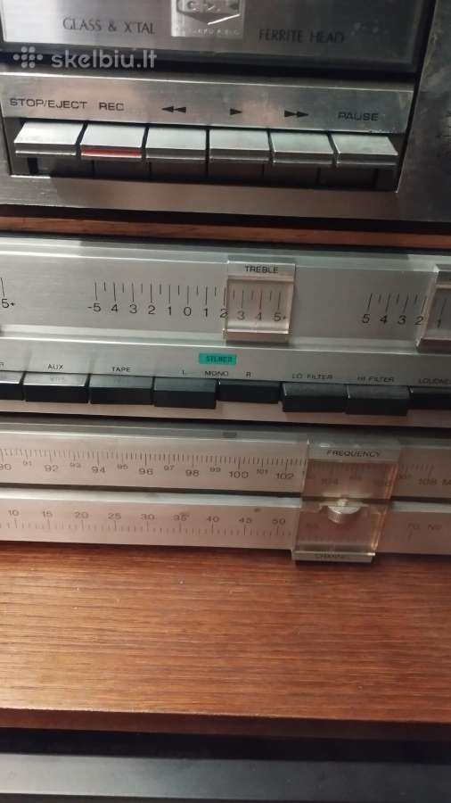 Resyveriai stiprintuvai kolonėlės patefonai