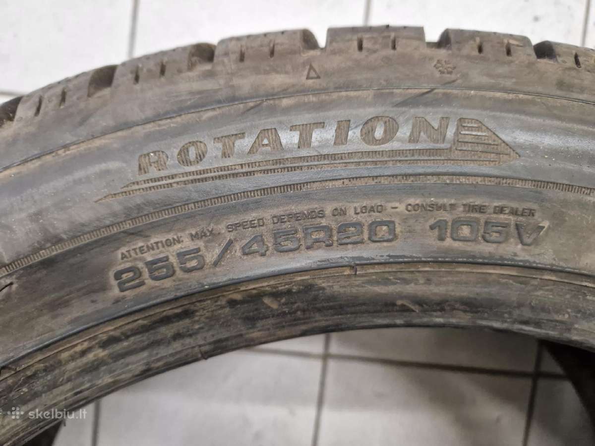 255-45r20 Dunlop - nuotraukos Nr. 6