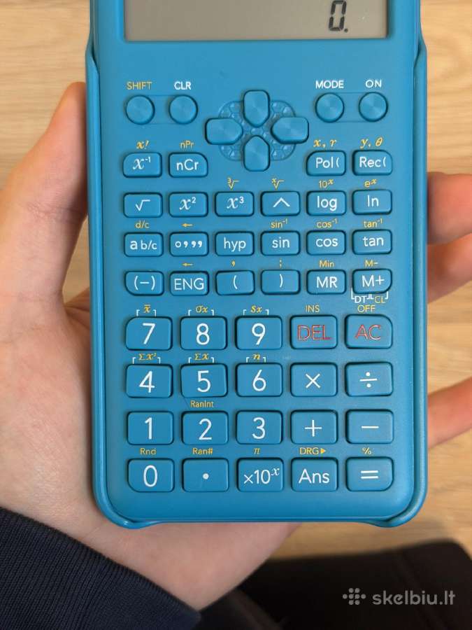 Casio fx-220 Plus 2nd Edition skaičiuotuvas - nuotraukos Nr. 3