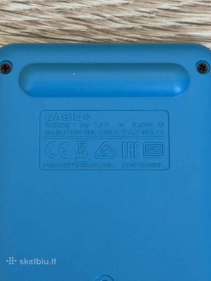 Casio fx-220 Plus 2nd Edition skaičiuotuvas - nuotraukos Nr. 8
