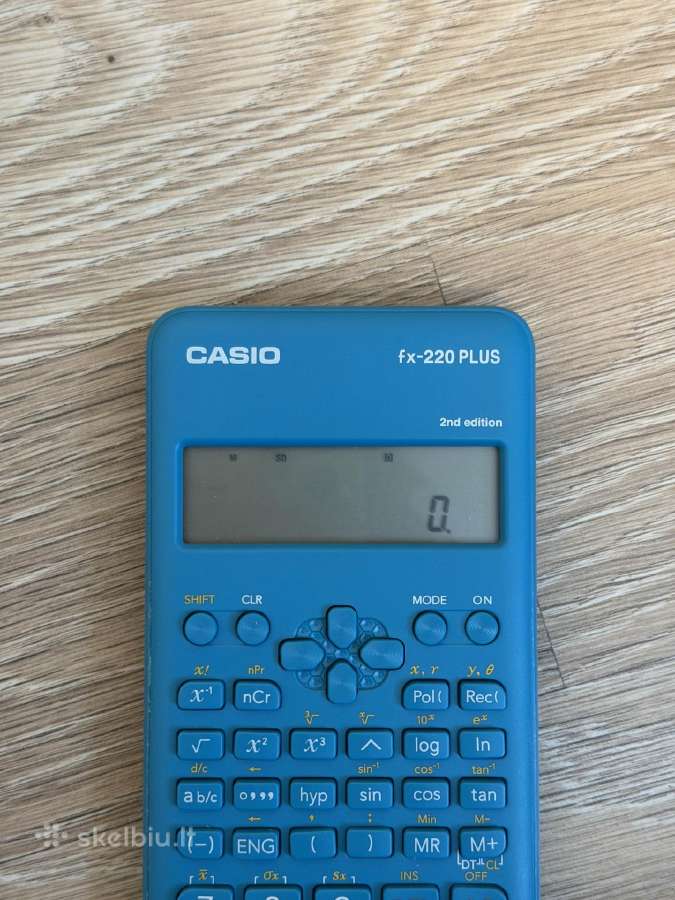 Casio fx-220 Plus 2nd Edition skaičiuotuvas - nuotraukos Nr. 9