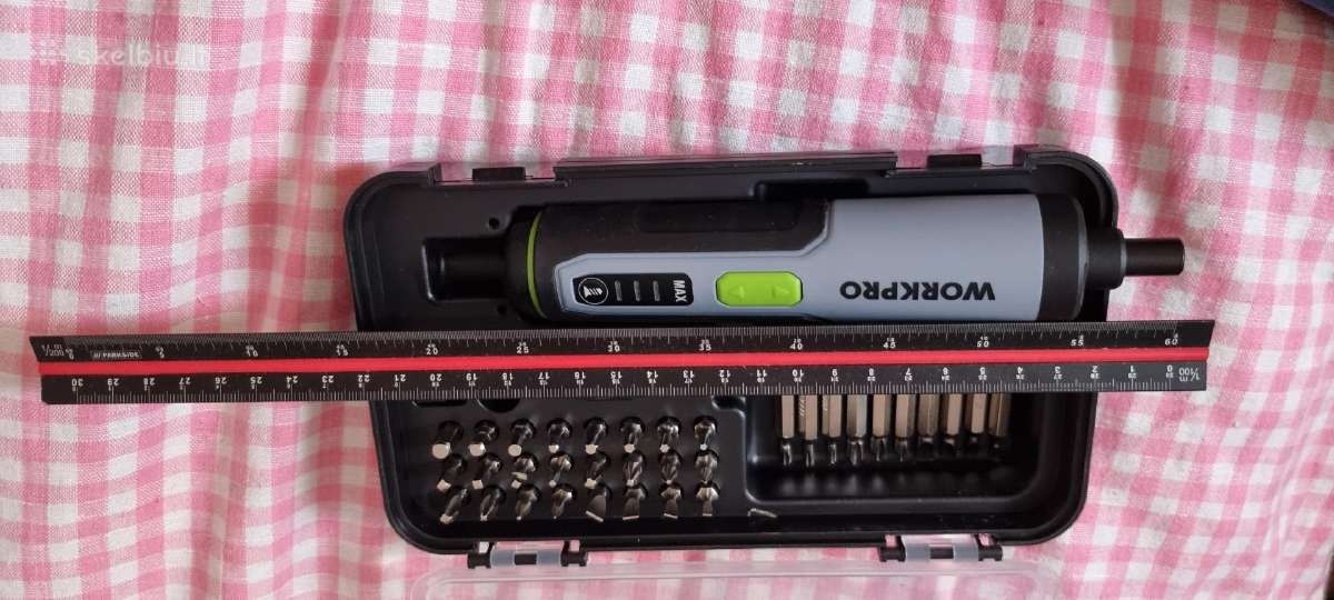 Akumuletorinis atsuktuvas Workpro nenaudotas 30€ - nuotraukos Nr. 2
