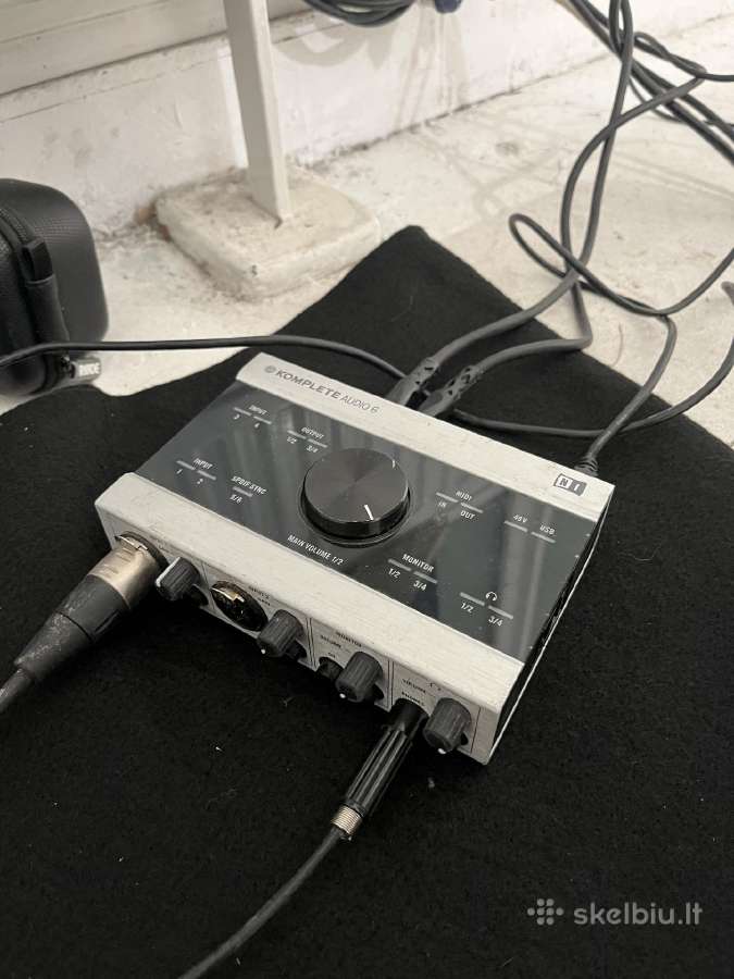Komplete audio 6 mk1 garso korta