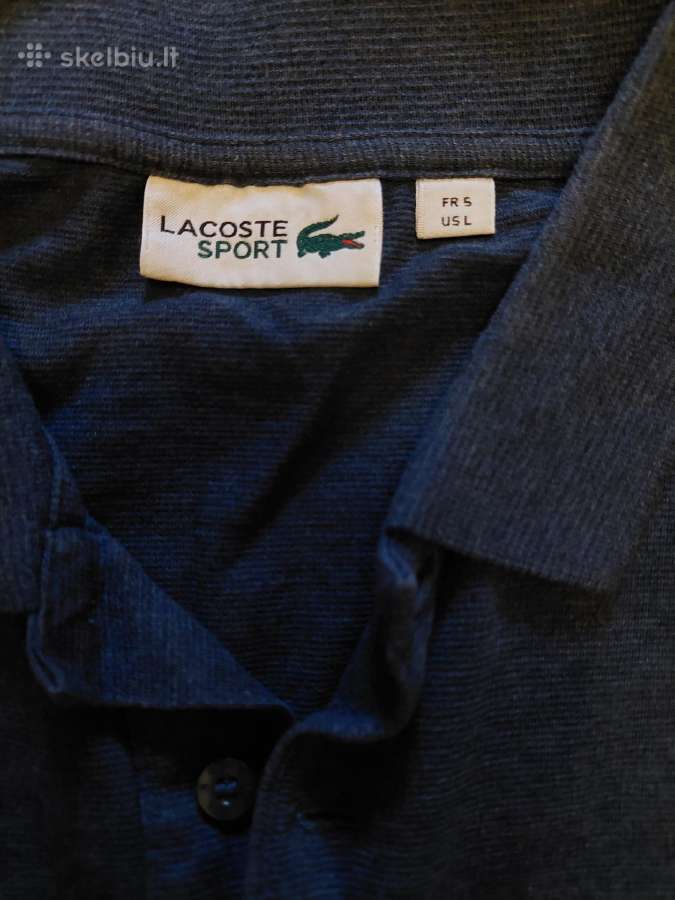 Lacoste sport vyriški marškinėliai L - nuotraukos Nr. 4