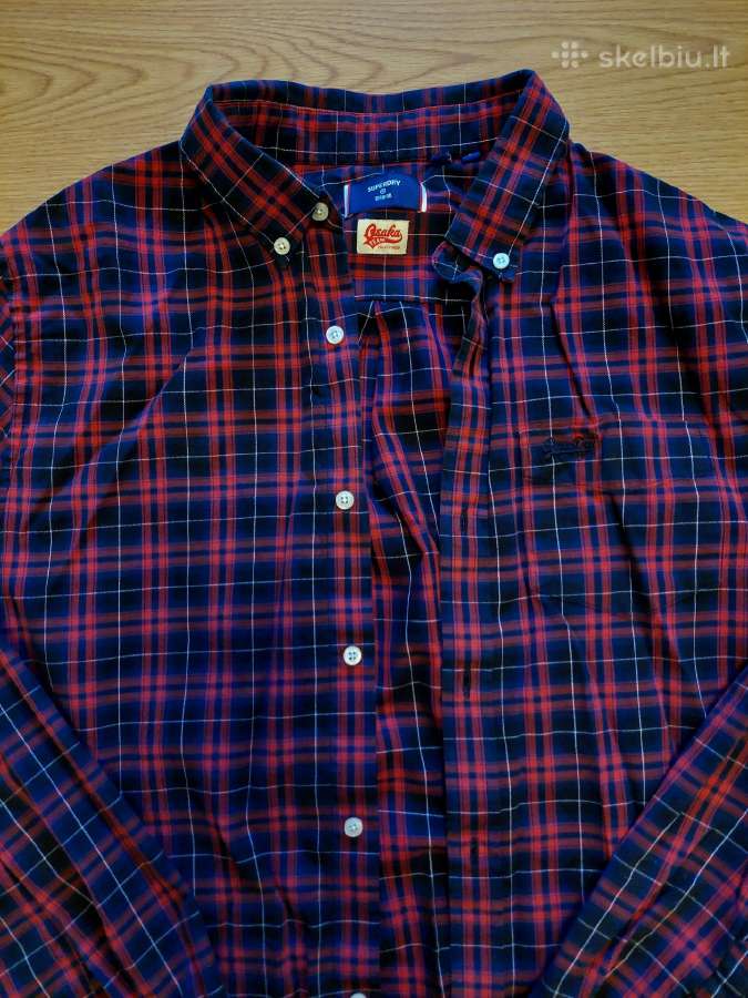 Superdry vyriški marškiniai L dydis - nuotraukos Nr. 2