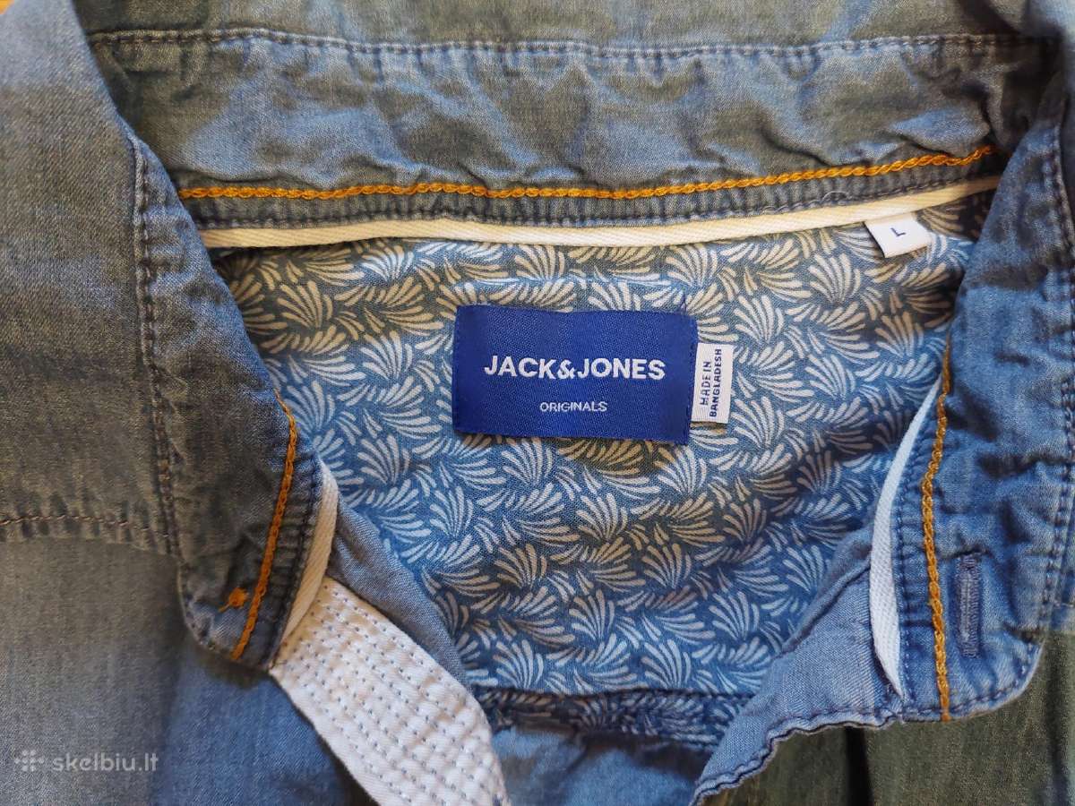 Jack&jones vyriški marškiniai L dydis - nuotraukos Nr. 3