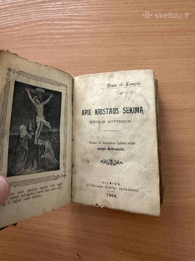 Apie Kristaus sekimą 1906
