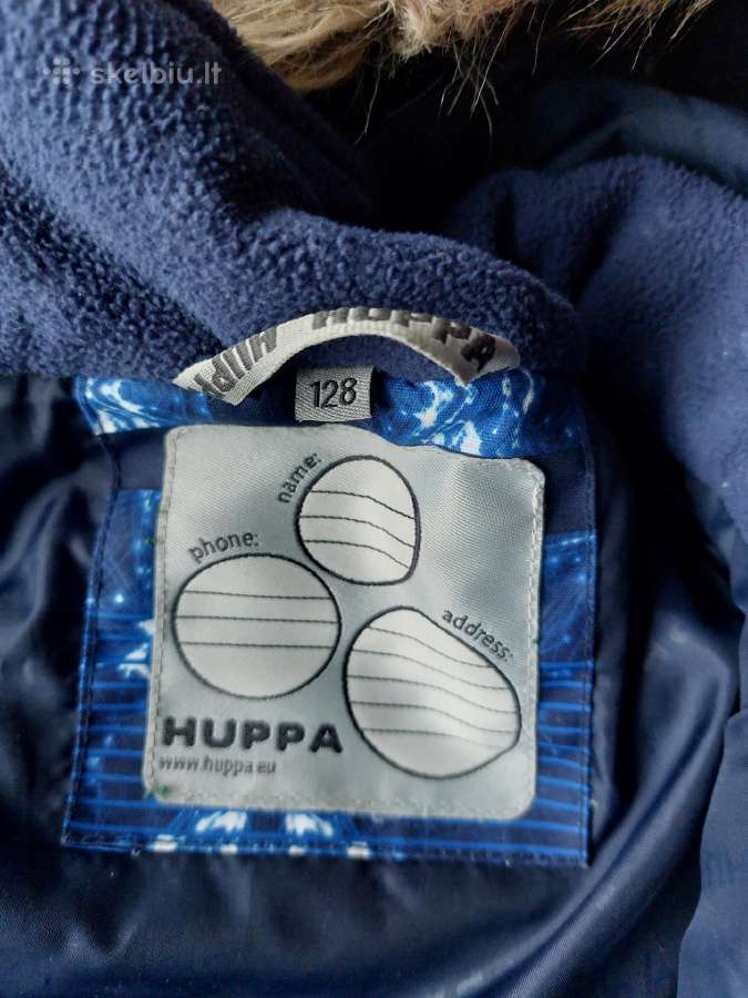 Dviejų dalių kombinezonas Huppa žiemai 128cm ūgio - nuotraukos Nr. 2