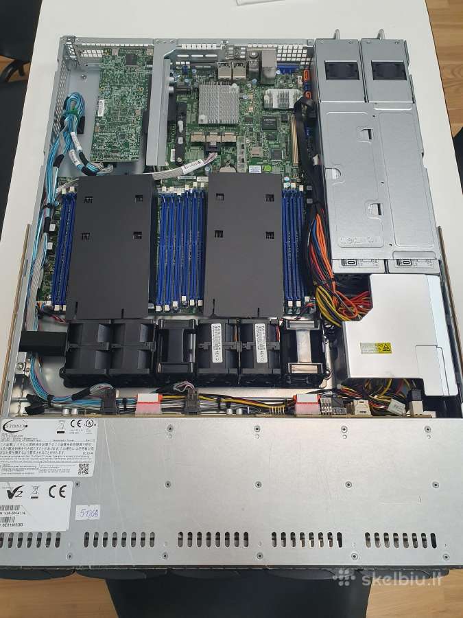 Serveriai Supermicro 1029p-wtrt ir 6019p-wtr - nuotraukos Nr. 2